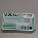 KKH 2.4ghz WiFi Router, Portable Travel Easy Setup Wireless Internet Network Pocket-Sized Long Range Wi-Fi Routers, High Speed up to 300mbps for Hotel Home Smart TV PC Computer Phone Gaming