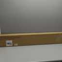 Marsmiles 55" Floating Shelves for Wall, Wooden Shelves with Invisible Brackets Set of 2, Rustic Farmhouse Wall Mounted Shelf for Kitchen Bathroom Living Room Study, Black