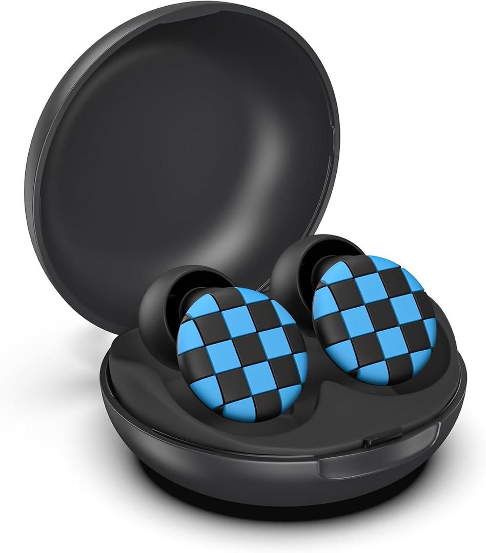 Ear Plugs for Sleeping, Silicone Ear Plugs for Noise Cancelling, Soft Reusable Ear Plugs Noise Reduction 33dB-38dB for Sleep, Block Snoring, Work, Noise Sensitivity, Study