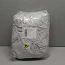 NINAT 10x10ft Canopy Replacement Top Pop Up Tent Cover Roof with Air Vent, Waterproof for Outdoor Garden Patio Pavilion Sun Shade(Top Only) White