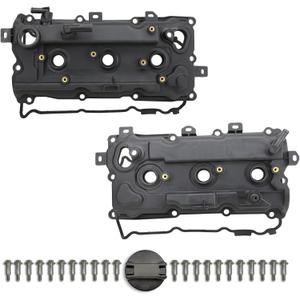 Valve Cover Set Compatible with Altima Murano Pathfinder Quest QX60 JX35 2007-2015 3.5L V6 Replace 13264JN01A 13264JN11B