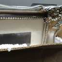11x14 Vintage Picture Frame with Embossed Flower Design, Silver Ornate Frame for 11x14 or 8x10 Pictures with White Mat, Hand-Crafted Resin Antique Baroque Frames with Hook for Wall Mounting Display(Silver)