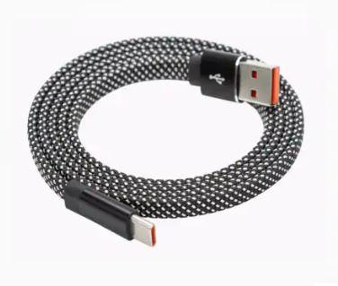 ZGEAR 3 ft. Flat Magnetic Snyc & Charge Cable for USB C, 2 packs