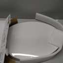 KOHLER 10349-0 PureWarmth Heated Elongated Toilet Seat, Soft Close Toilet Seat, Quiet-Close, Slow Close, Night Light, White