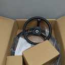 WFLNHB 13FT Boat Rotary Steering System Outboard Kit SS13714 Marine with 12.4 Inch Wheel