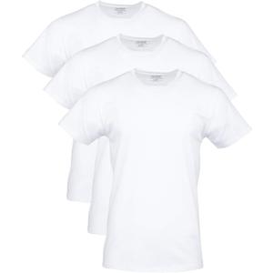 Gildan Mens Cotton Stretch T-Shirts, Multipack (Small)