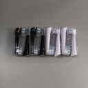 8 Pack IO Replacement Heads Compatible with Oral B IO 2/ 3/ 4/ 5/ 6/ 7/ 8/ 9/ 10/ Deep Clean Series Electric Toothbrushes, Brush Heads Compatible with Oral B iO (Black/ White)