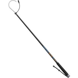 SANLIKE Carbon Fiber Saltwater Fishing Gaff Stainless Steel Landing Hook,  Black -46IN