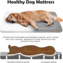 Large Dog Bed Soft Dog Crate Pad Mat 42 in Non-Slip Bottom Washable Dog Sleeping Mattress Pet Beds Cat Beds Kennel Pads