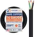 power Cable GEAR IT c ETL us 3125212 soow 3/C 14AWG(2.08 mm2)90° FT2 600V
