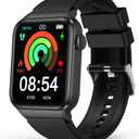 Smart Watch for Men Women,Fitness Tracker Bluetooth Call Watches with Heart Rate Monitor/Pedometer/Sleep Monitor,Activity Trackers with IP67 Waterproof100 Sport Mode,Smartwatches for Android iOS