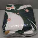 Andency Floral Boho Queen Quilt Bedding Set Pink, 3 Pieces Farmhouse Flower Botanical Summer Bedspreads with 2 Shams, Soft Reversible Lightweight Microfiber Coverlet Set for All Season, 90"x96" (Blush-white Floral)