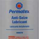 Permatex 80078 Anti-Seize Lubricant with Brush Top Bottle, 8 oz.