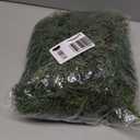 6Ft Realistic Artificial Cedar Pine Garland - Thick Lush Full Faux Greenery Garland for Fireplace Mantle, Indoor Outdoor Christmas Holiday Home Party Decorations