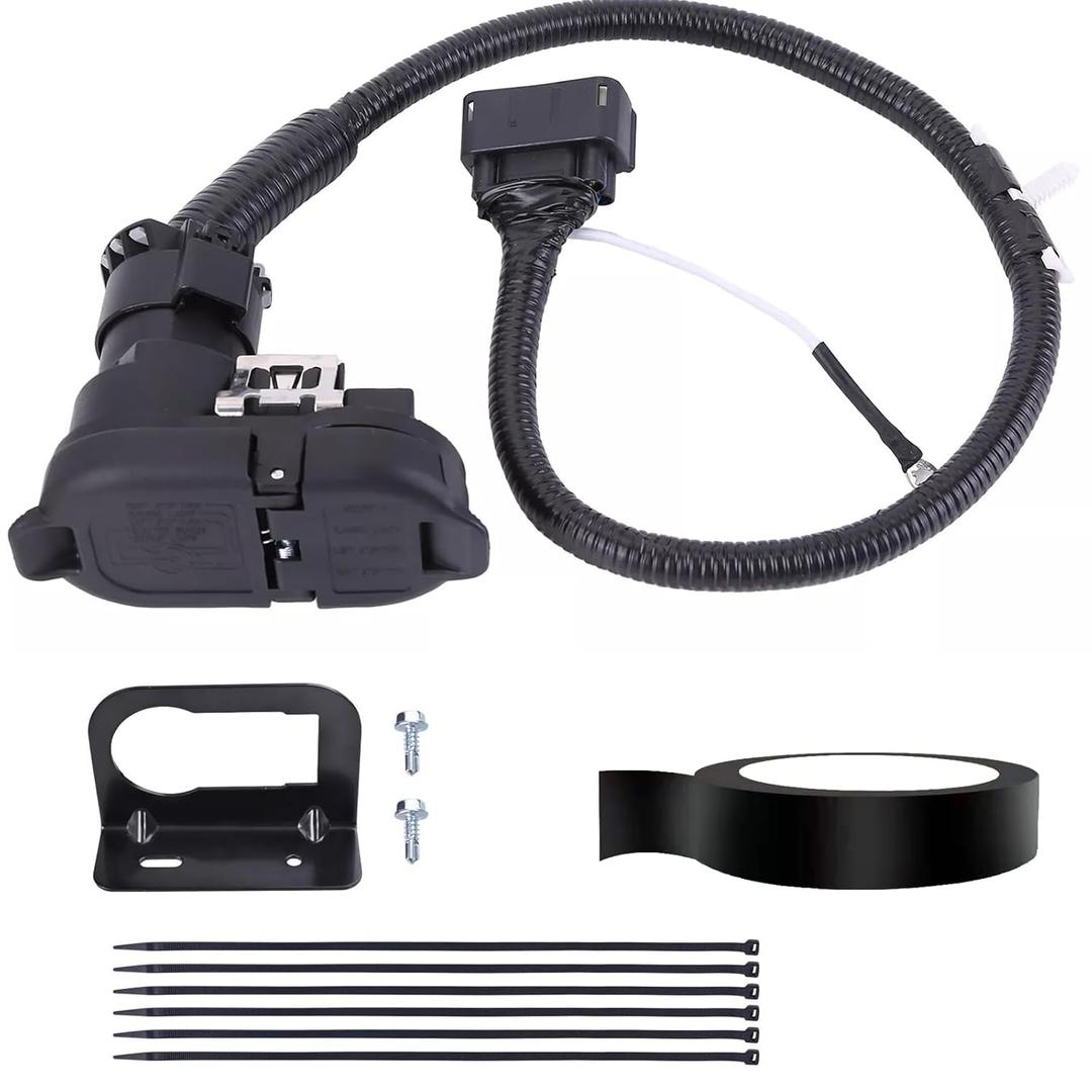 Trailer Tow Harness Kit Fits for Ford F-150 2009-2014 Standard cab/Extended cab/Crew cab, Trailer Hitch Electrical Kit Replace 9L3Z-15A416-A 9L3Z15A416A