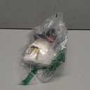 Halloween Skull Decorations Outdoor Solar Light, Spooky Red Eyes Skull Figurine with Hat & Black Cat, Skulls Halloween Decor for Yard,Lawn,Party,Garden & Graveyard