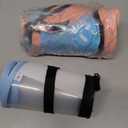 Supet Raised Inflatable Dog Cone Collar to Stop Licking, Soft Dog Cone Alternative After Surgery, Doggie Neck Donut Collar for Small Medium Large Dogs (Donut Light Blue)