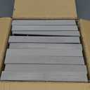 Stackable Jewelry Organizer Trays Set of 9, Small Velvet Jewelry Organizers Earring Necklace Ring Bracelet Display Case Storage for Drawer Dresser (Grey)