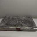 XL Dog Crate Bed for Extra Large Dogs - Waterproof Puppy Bed for 42 Inch Kennel with Removable Washable Corduroy Cover, Orthopedic Support with Egg Crate Foam Filling, Grey