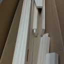 Pine Wood A-Frame Art Easel Stand, Floor Art Display Easel fits Most Canvas
