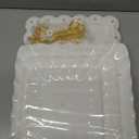 5 Pcs Dessert Table Display Set - 2 Pcs 3-Tier Dessert Display Stands & 3 Pcs Serving Tray - Dessert Trays Dessert Stands Treat Table Displays Set for Tea Parties,Birthdays & Baby Showers (White)