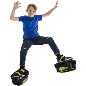 Moon Shoes Bouncy Shoes, Mini Trampolines for Your Feet, One Size, New and Improved, Bounce Your Way to Fun, Very Durable, No Tool Assembly, Athletic Development, max Weight 130 lbs.