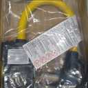 1.5 FT 50 to 20 Amp Welder EV Distribution Adapter Compatible with NEMA 6-50P to 4X 5-20R/ 5-15R, 3 Prong Welder EV Male Plug 4X Household Outlet with 20A Circuit Breaker, ETL Listed