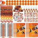 Kolewo4ever 294 Pieces Basketball Party Supplies Set Bulk Sports Goodie Bag Fillers for Sports Party Gifts Bags (Basketball)