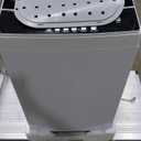BLACK+DECKER Small Portable Washer, Washing Machine for Household Use, Portable Washer 1.7 cu.Ft with 8 Cycles, Transparent Lid & LED Display
