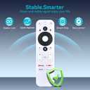 ZWP Replacement Voice Remote Control for Onn. TV 4K Streaming Box 28078468 110125667 R-C-OHS-C008
