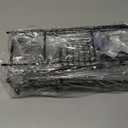 Over the Door Shower Caddy Hanging: Black Rustproof Shower Organizer Over the Door - No Drilling Bathroom Rack for Inside