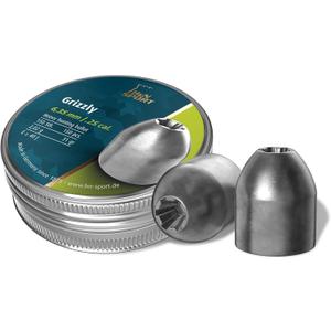 Haendler & Natermann H&N Grizzly Hollowpoint Airgun Pellets, Ultra-Accurate & Heavy-Hitting for Long-Range Hunting .25 Caliber, 31 Grains (150 Count), Model: PY-P-1225