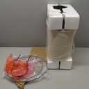 Cinyirong 30" Tall Table Lamps Set of 2, Touch Control Bedside Lamp with USB A+C Ports and AC Outlet, 3-Way Dimmable Modern Metal Nightstand Lamp for Bedroom Living Room, 2 LED Bulbs Included, Black