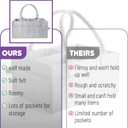 Mr. Pen- Baby Diaper Caddy Organizer, Gray, Medium, Nursery Storage Bin and Car Organizer for Diapers and Baby Wipes