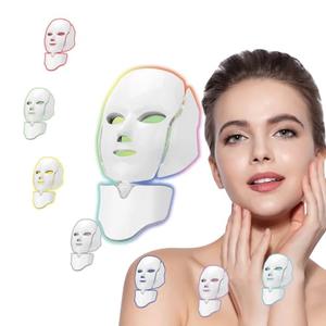 Seven-Colors Light, DELOO LED Facial Mask Device for Home Use, Multi-Color Light Mask for Daily Enjoyment