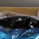 AS Headlight Assembly Compatible with 2006-2011 Honda Civic 4-Door Sedan fit for 2006 2007 2008 2009 2010 2011 Civic 4DR Headlamps Replacement Chrome Housing Amber Reflector