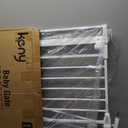 keny 29"-42.5" Baby Gate for Stairs, Auto Close Safety Dog Gate