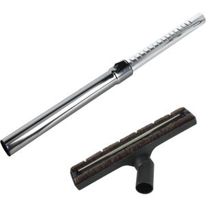 1-1/4" Vacuum Extension Tube with Hardwood Floor Brush,Fits Eureka, Royal Etc Vacuum Cleaner That Accept 1-1/4 Inch Attachments.Vacuum Extension Tubing with 1 1/4-inch Inside Diameter