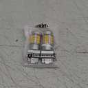 Yorkim 3157 Switchback LED Bulbs  Dual Color 3156 3057 3155 3457 4157 LED Bulbs replacement, Super Bright Amber/White for Turn Signal & DRL/Parking Lights, Pack of 2