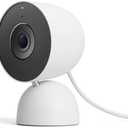 Google Nest Cam Indoor (Wired, 3rd Gen) - Security Camera with 2K Video and Gemini, Night Vision, 2-Way Audio, Works with Google Home - 2025 Model - Snow