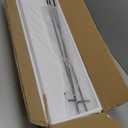 WOPITUES Floating Shelves 24 inch with Gold Metal Guardrail, Shelves for Wall Decor Set of 3, Wall Shelves for Bedroom, Bathroom, Kitchen, Living Room, Plants, Picture Frames, Art- Black and White