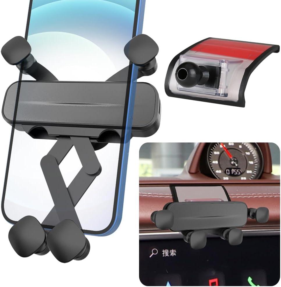 Car Phone Holder for Porsche Panamera Accessories 2017 2018 2019 2020 2021 2022 2023 Auto Interior Decoration Mobile Cell Phone Mount Bracket