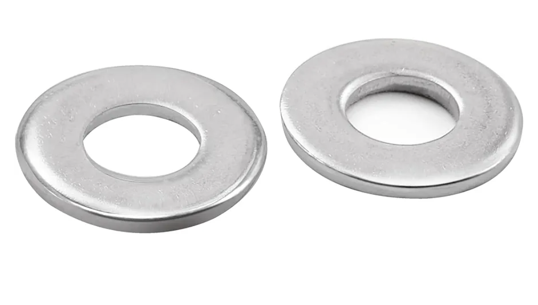 Pack Of 2 Premium 1/4” Flat Washers, 100pcs Stainless Steel Washers for Screws&Bolts, 1/4" ID x 5/8" OD Pack Of 2 Premium 1/4” Flat Washers, 100pcs Stainless Steel Washers for Screws&Bolts, 1/4" ID x 5/8" OD