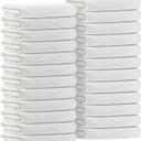 Avalon Towels Microfiber Salon Towel - White Hand Towels Bulk 24 Pack - Microfiber Face-Towel 16x27 Inches, Ultra-Absorbent Spa Towel for Facial, Gym & Work Out (Not Bleach Proof - Lint Free)