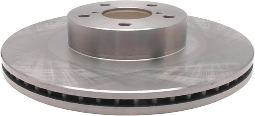 ACDelco Silver Front Brake Rotor 18A2328A | GM 19255498 Brake Rotors for Select Subaru Outback, BRZ, BRZ, Baja, Legacy, XV Crosstrek