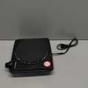 Elite Gourmet ESB-301BF# Countertop Single Cast Iron Burner, 1000 Watts Electric Hot Plate, Temperature Controls, Power Indicator Lights, Easy to Clean, Black