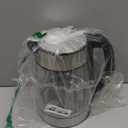 Speed-Boil Electric Kettle For Coffee & Tea - 1.7L Water Boiler 1500W, Borosilicate Glass, Easy Clean Wide Opening, Auto Shut-Off, Cool Touch Handle, LED Light. 360° Rotation, Boil Dry Protection