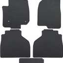 Custom-fit for 2019-2025 Chevrolet Silverado 1500/GMC Sierra 1500 & 2020-2025 Chevy Silverado/GMC Sierra 2500HD/3500HD Crew Cab Premium All-Weather Rubber Floor Mats and Liners