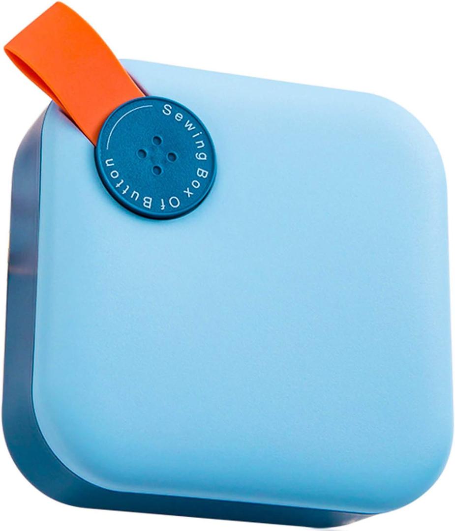 UNIKON Sewing Kit, Sewing Kits for Adult, Needle and Thread Kit, Hand Sew Box for Easy Carrying and Storage, Suitable for Student, Beginners, Blue