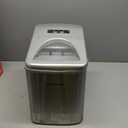 Frigidaire 26 Lbs per Day Portable Compact Maker, Ice Making Machine, Stainless, Medium